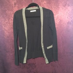 Black and Grey Cardigan